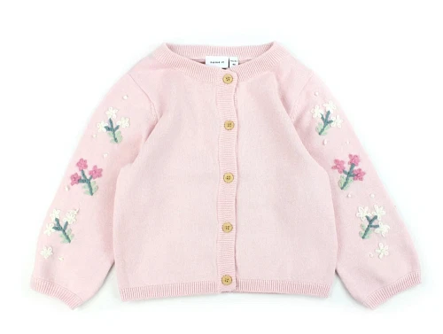 Name It parfait pink broderi cardigan